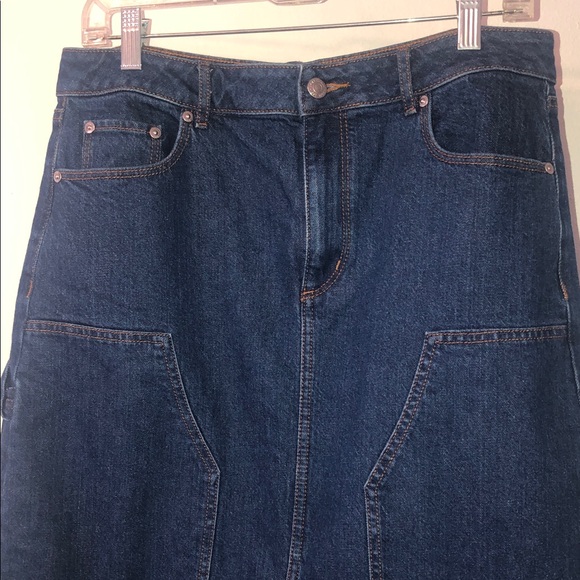 Loft Denim Skirt - Picture 2 of 6